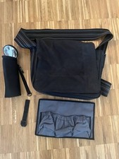 Wickeltasche lässig schwarz gebraucht kaufen  Köln