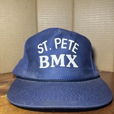 Usado, Chapéu Snapback Vintage 1980s BMX St Pete Tampa Florida Skate Bike  comprar usado  Enviando para Brazil