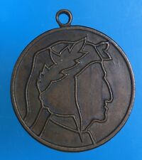 medaglia dante alighieri 1921 usato  Firenze