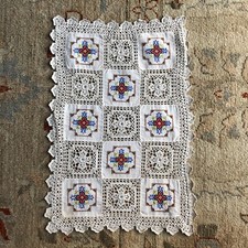 Handmade lace mat for sale  FAREHAM
