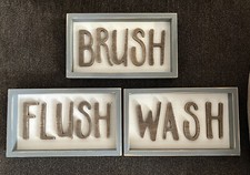 Bathroom wood decor for sale  El Paso