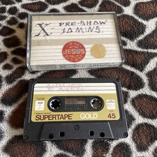 X - Cassette Tape-(Los Angeles, LA Punk Rock )-PRE SHOW MIX TAPE-one of a kind! comprar usado  Enviando para Brazil