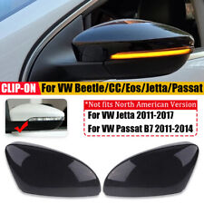 Capa espelho retrovisor de carro preta brilhante com clipe para VW Beetle/CC/Eos/Jetta/Passat comprar usado  Enviando para Brazil
