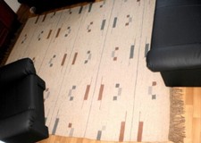 Handwebteppich natur teppich gebraucht kaufen  Seelbach