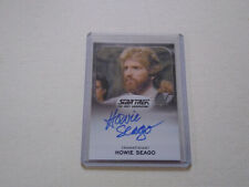 Star Trek Aliens Howie Seago Riva autograph card Oregon Shakespeare deaf actor comprar usado  Enviando para Brazil