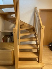 Eingestemmte massiv holztreppe gebraucht kaufen  Forchheim