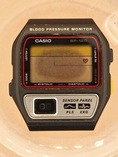 Usado, Monitor de Pressão Arterial Casio Vintage Pulse BP-120 - APENAS PEÇAS OU REPARO comprar usado  Enviando para Brazil