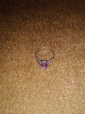 Silberring 800 lila gebraucht kaufen  Kiel