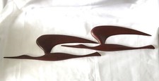 Teakholz kraniche wanddekorati gebraucht kaufen  Bremen
