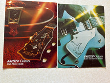 Vintage guitar brochures for sale  HUDDERSFIELD