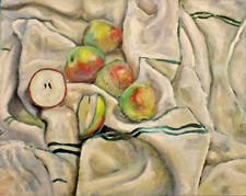 Oil painting apples for sale  Dudley