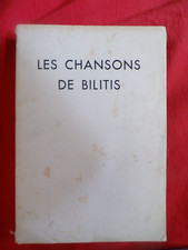 Livre chansons bilitis d'occasion  Apt