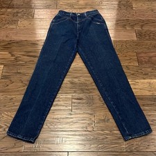Jeans vintage Rocky Mountain perna reta cintura alta tamanho 13/14 comprar usado  Enviando para Brazil