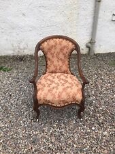 Victorian walnut armchair for sale  MUIR OF ORD