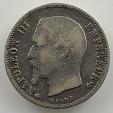 1863 monnaies fran d'occasion  France