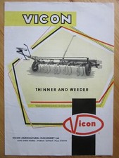 Vicon thinner weeder for sale  LETCHWORTH GARDEN CITY