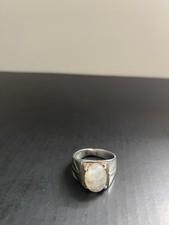 Mens ring white for sale  Schenectady