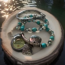 novo conjunto de pulseiras Dream Live Hero Love Follow Your Dream pulseiras turquesa, usado comprar usado novo conjunto de pulseiras Dream Live Hero Love Follow Your Dream pulseiras turquesa, usado comprar usado  Enviando para Brazil