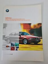 Bmw individual prospekt gebraucht kaufen  Elmshorn