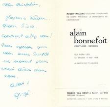 Alain bonnefoit carte d'occasion  Paris IX