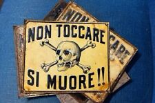 Vecchio cartello non usato  Grottaglie