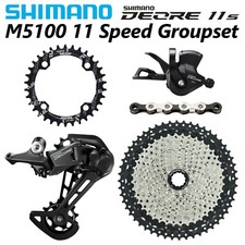 Shimano DEORE M5100 1x11 velocidades MTB Groupset 11-46/50/52T M5100 KIT OE, usado comprar usado  Enviando para Brazil
