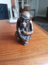 Bronze vintage monkey for sale  STOKE-ON-TRENT