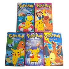 Usado, Pokemon 5 VHS Lot Fashion Victims Seaside Pikachu Charizard Poke Friends Fightin comprar usado  Enviando para Brazil