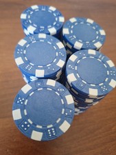 99 fichas de pôquer pro argila design dominó azul branco comprar usado  Enviando para Brazil
