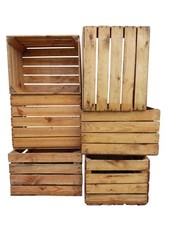 Wooden vintage crates for sale  HINCKLEY