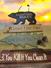 Rustic hunting rule for sale  Yukon