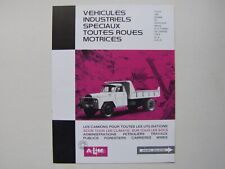 Catalogue brochure camion d'occasion  France