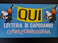 Bellissima locandina lotteria usato  Roma