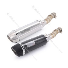 Para CFMOTO 450MT 2024-25 Conjunto de Escape Conexão Média Tubo Deslizamento Pontas Silenciador 51mm comprar usado  Enviando para Brazil