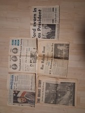 Old newspapers moon for sale  Marysville