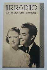 Irradio depliant opuscolo usato  Pietrasanta