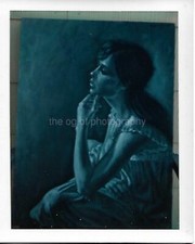 FOTOGRAFIA COLORIDA ENCONTRADA DE UMA PINTURA Retrato Mulher Anos 1960 1970 VINTAGE 03 6 K comprar usado  Enviando para Brazil