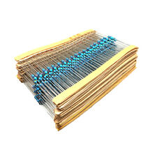 Resistor de filme metálico 1/4W tolerância ±1% 100PCS faixa de valores 0,1Ω a 2MΩ comprar usado  Enviando para Brazil