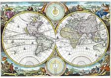 Mappa del werelt usato  Reggio Emilia