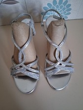 Silver sparkly strappy for sale  CLITHEROE