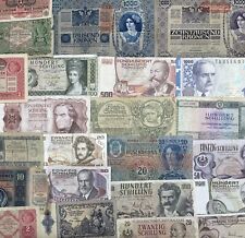 Austrian banknotes choice d'occasion  Expédié en Belgium