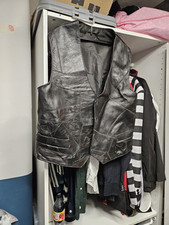 Men leather cut for sale  LEIGH