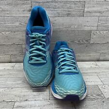 Tênis de corrida Asics Gel Nimbus 18 T650N azul roxo azul-petróleo feminino tamanho 7, usado comprar usado  Enviando para Brazil