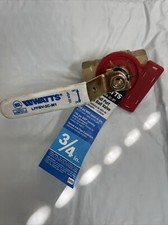 Watts 3/4 pol. Válvula de esfera roscada de latão FIP x FIP porta completa, usado comprar usado  Enviando para Brazil