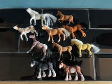 Vintage flocked horses for sale  WOLVERHAMPTON
