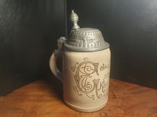 Antiker bierkrug spruch gebraucht kaufen  Köln