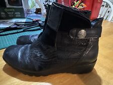 Black leather button for sale  WOLVERHAMPTON