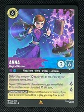 Anna - Magical Mission 72/204 DISNEY LORCANA Reign of Jafar RARE, używany na sprzedaż  Wysyłka do Poland