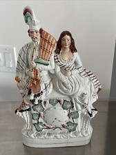 Relógio de gaita de foles para casal Staffordshire 15 pol. comprar usado  Enviando para Brazil