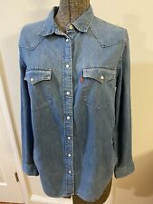 Levis denim shirt for sale  Falls Church